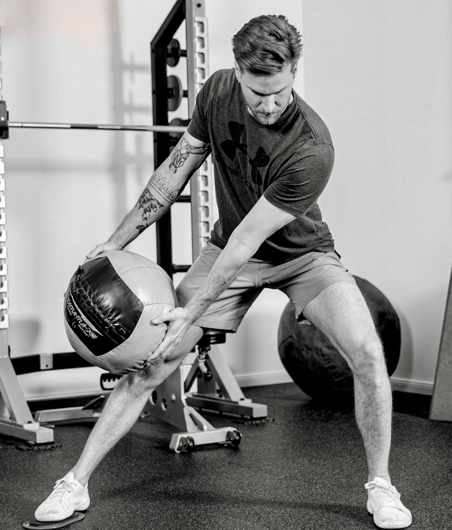 Konstantin Focke beim Personaltraining